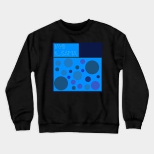 Yayoi Kusama inspired design Crewneck Sweatshirt